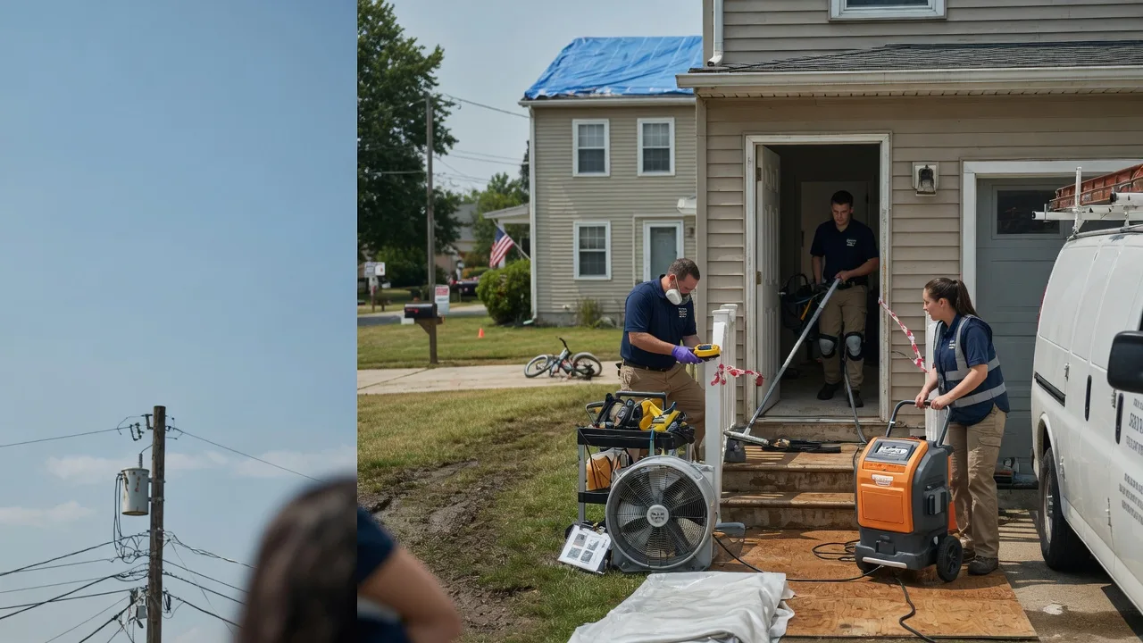 Water Damage Repair in Greenfield, IN near me